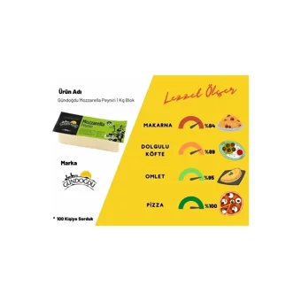 Gündoğdu Mozzarella İnek Peyniri 1 kg