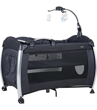 Prego Elegance Alüminyum 25 kg Kapasiteli Ayarlanabilir Katlanabilir 70x110 cm Park Yatak