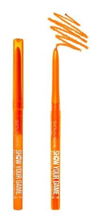 Show By Pastel Show Your Game Waterproof 407 Asansörlü Mat Akmayan Turuncu Göz Kalemi