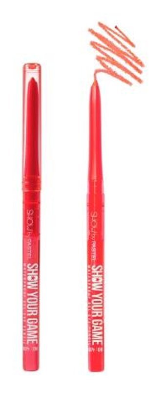 Show By Pastel Show Your Game Waterproof 409 Asansörlü Mat Akmayan Nar Çiçeği Göz Kalemi