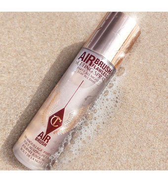 Charlotte Tilbury Airbrush Flawless Işıltılı Suya Dayanıklı Makyaj Sabitleyici Sprey 200 ml