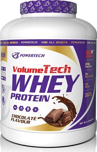 PT Nutrition Volumetech Çikolatalı Whey Protein Tozu 2.4 kg