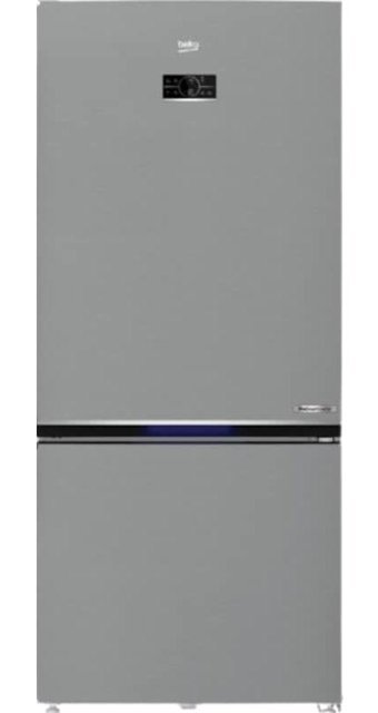 Beko 683616 EI Çift Kapılı No Frost C Enerji Sınıfı 615 lt Gri Alttan Donduruculu Kombi Tipi Buzdolabı