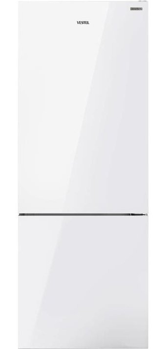 Vestel NFK54021 CB ION Çift Kapılı No Frost D Enerji Sınıfı 481 lt Beyaz Alttan Donduruculu Kombi Tipi Buzdolabı