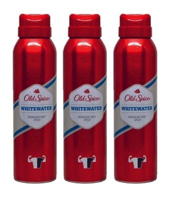 Old Spice Whitewater Sprey Erkek Deodorant 3x150 ml