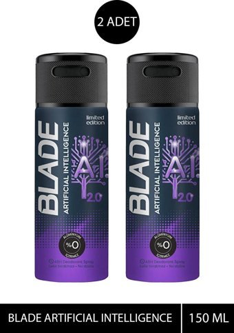 Blade A. I. 2.0 Sprey Erkek Deodorant 2x150 ml