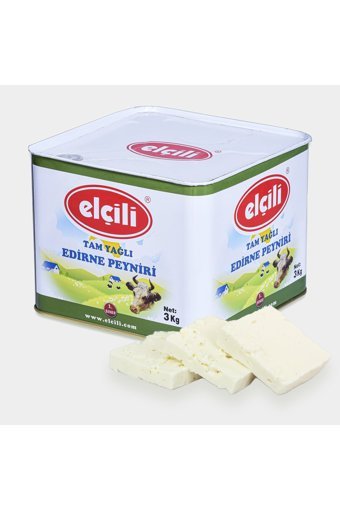 Elçili Teneke Sert Beyaz İnek Peyniri 3 kg