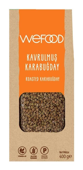 Wefood Glutensiz Kavrulmuş Karabuğday 400 gr