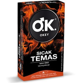 Okey Sıcak Temas Prezervatif 10x10'lu