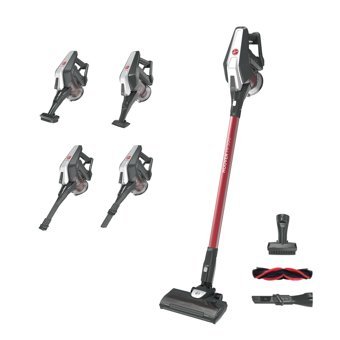 Hoover H-FREE 300 PETS 22 V Işıklı Kuru Dikey Mini Sarjlı Süpürge Kırmızı