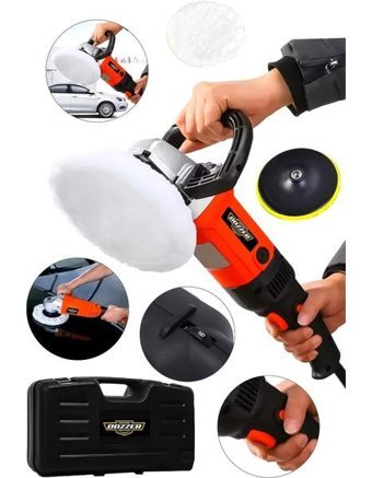 Dozzer 7000 W 100 mm Kablolu Akülü Elektrikli Polisaj Makinesi
