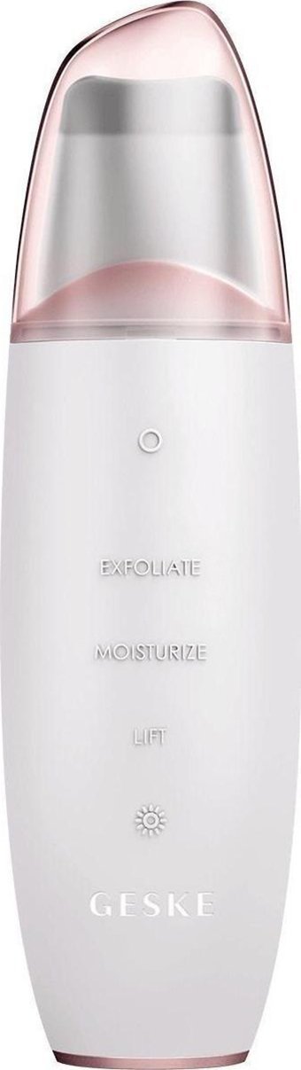 Geske Micro Current Skin Scrubber 9 in 1 Şarjlı Siyah Nokta Temizleme Aleti Beyaz
