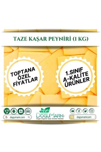 Doğumark Taze Kaşar Peyniri 1 kg