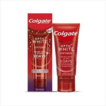 Colgate Optic White Oxygen Naneli Florürlü Tüm Yaşlar Diş Macunu 50 ml