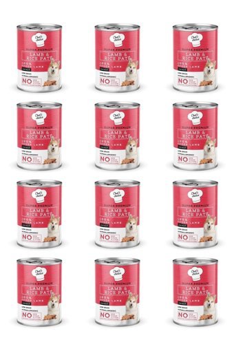 Chef's Choice Fresh Lamb Kuzu Etli Parça Etli Yetişkin Köpek Maması 400 gr 12'li