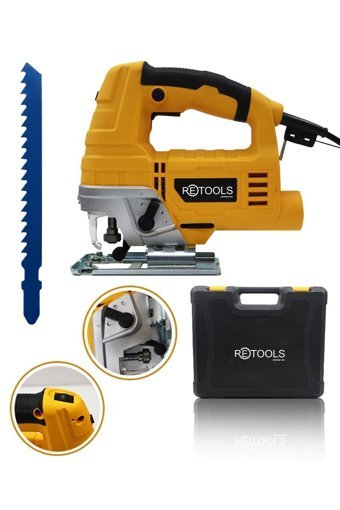 Retools 800 W Akülü Kablolu Dekupaj Testere