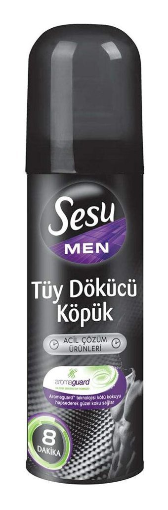 Sesu E Vitaminli-Hipoallerjik Tüm Ciltler İçin Tüm Vücut Erkek Tüy Dökücü Sprey 150 ml