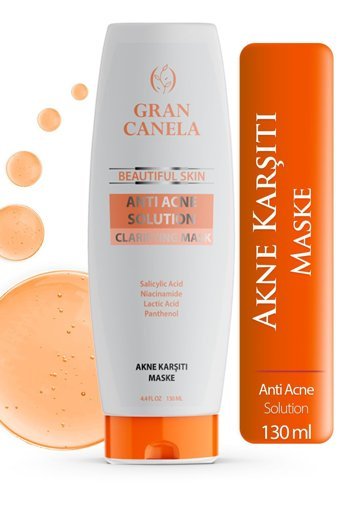 Gran Canela Anti Acne Nemlendirici Krem Yüz Maskesi