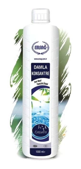Ersağ Damla Cam Temizleyici Sıvı 1 lt