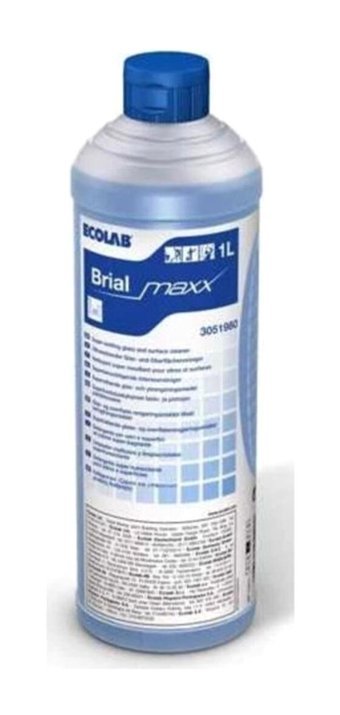 Ecolab Maxx Brial 2 Cam Temizleyici Sıvı 1 lt