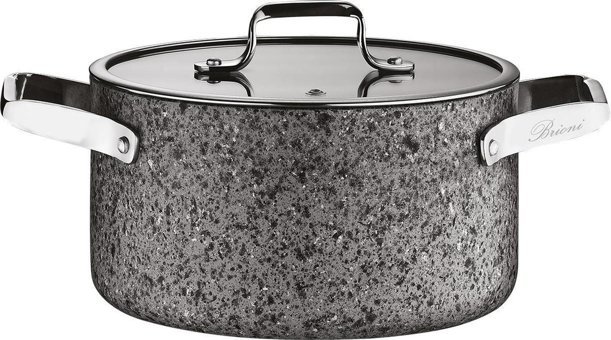 Brioni Stone-H İndüksiyon Granit 22 cm Derin Tencere