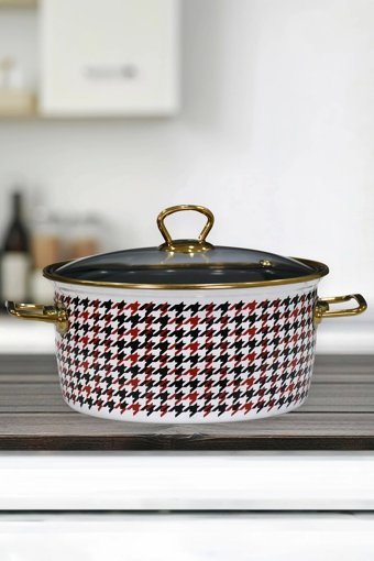 PR Home Forte Black Emaye 22 cm Derin Tencere