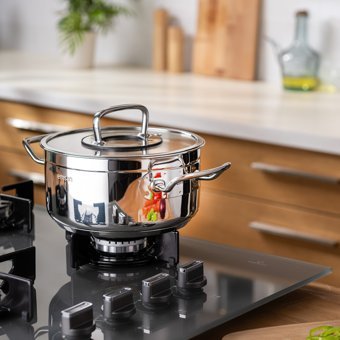 Emsan Elite İndüksiyon Çelik 22 cm Derin Tencere