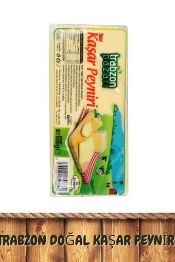 Trabzon Çiftliği Karadeniz Sütünden Kaşar Peyniri 600 gr