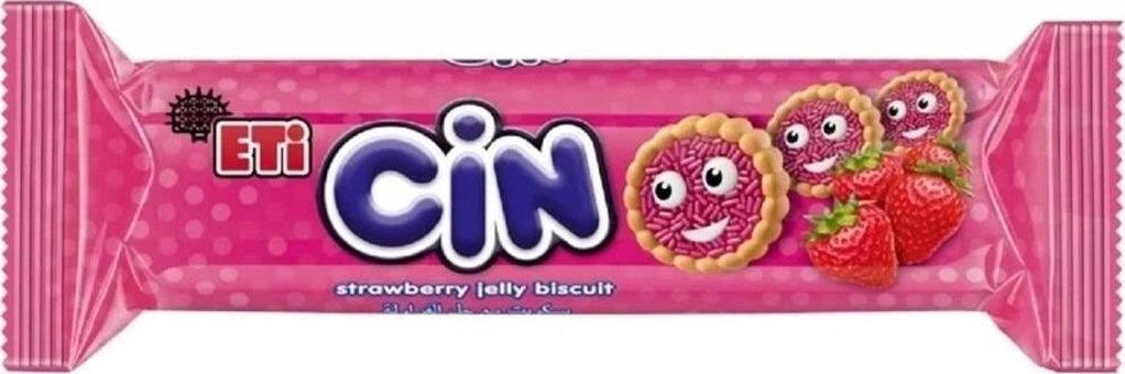 Eti Cin Çilekli Bisküvi 114 gr