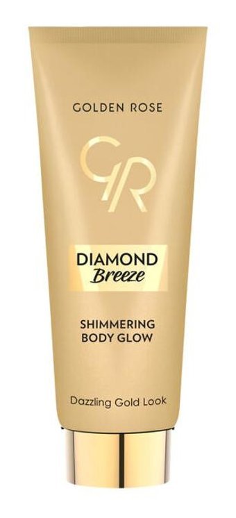 Golden Rose Diamond Breeze Shimmering Body Glow 01 Dazzle Gold Likit Tüp Highlighter