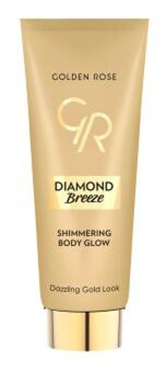 Golden Rose Diamond Breeze Shimmering Body Glow 01 Dazzle Gold Likit Tüp Highlighter