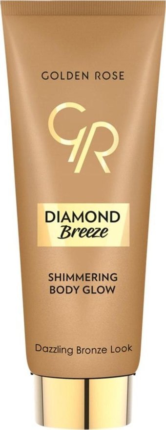 Golden Rose Diamond Breeze Shimmering Body Glow 02 Dazzle Bronz Likit Tüp Highlighter
