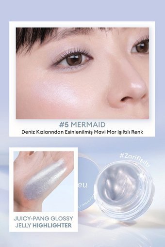 Missha A'pleu Juicy Pang Glossy #5 Mermaid Jel Kavanoz Highlighter