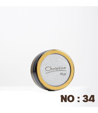 Christine Plus No:34 Toz Işıltılı Tekli Göz Farı