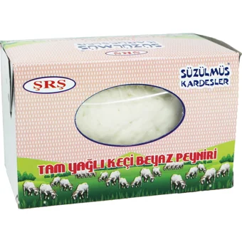 Süzülmüş Kardeşler Orta Sert Keçi Peyniri 700 gr