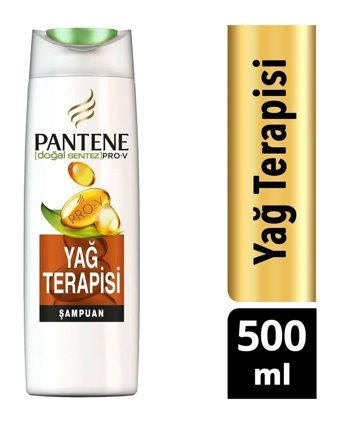 Pantene Yağ Terapisi Arındırıcı Tüm Saçlar Düz Saçlar İçin Kremsiz Şampuan 500 ml