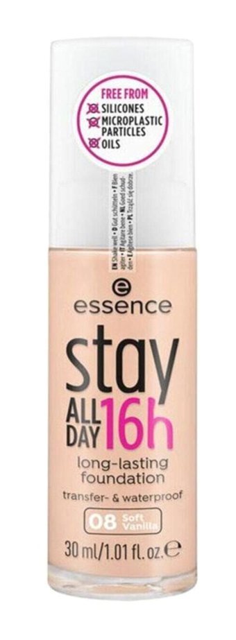 Essence Stay All Day 16h Likit Şişe Fondöten 30 ml