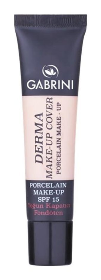 Gabrini Derma Make Up Cover Güneş Koruyuculu Likit Tüp Fondöten