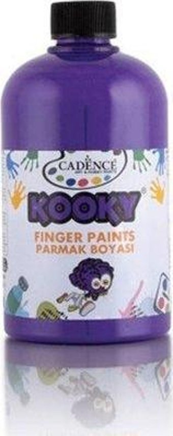 Cadence Kooky 3008 Yıkanabilir 500 ml Tekli Mor Parmak Boyası