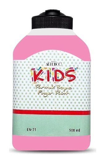 Artdeco Kids 118l-335 Yıkanabilir 500 ml Tekli Pembe Parmak Boyası