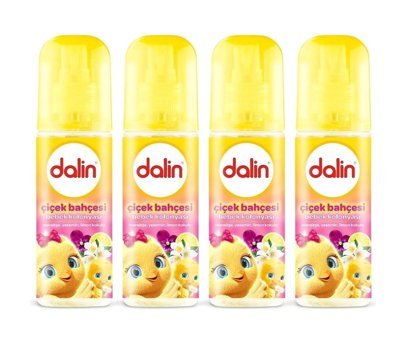 Dalin Çiçek Bahçesi Sprey Bebek Kolonyası 4x150 ml