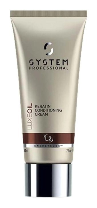System Professional Argan Yağı-Badem Yağı-Jojoba Yağı Besleyici - Nemlendirici Keratinli Tüm Saçlar İçin Kadın Saç Kremi 200 ml