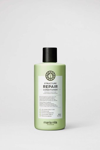 Maria Nila Structure Repaır Yosun Özlü Sülfatsız Güçlendirici - Onarıcı Boyalı Kuru - Yıpranmış Saçlar İçin Unisex Saç Kremi 300 ml