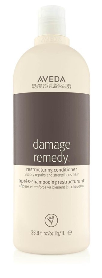 Aveda Damage Remedy Bergamut - Mandalina - Ylang Ylang Silikonsuz Sülfatsız Besleyici - Onarıcı Boyalı Tüm Saçlar İçin Durulanmayan Kadın Saç Kremi 1000 ml