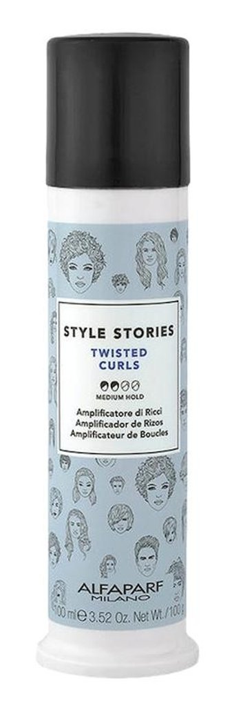 Alfaparf Style Stories Moringa Oleifera Bukle Belirginleştirici Tüm Saçlar İçin Durulanmayan Kadın Saç Kremi 100 ml