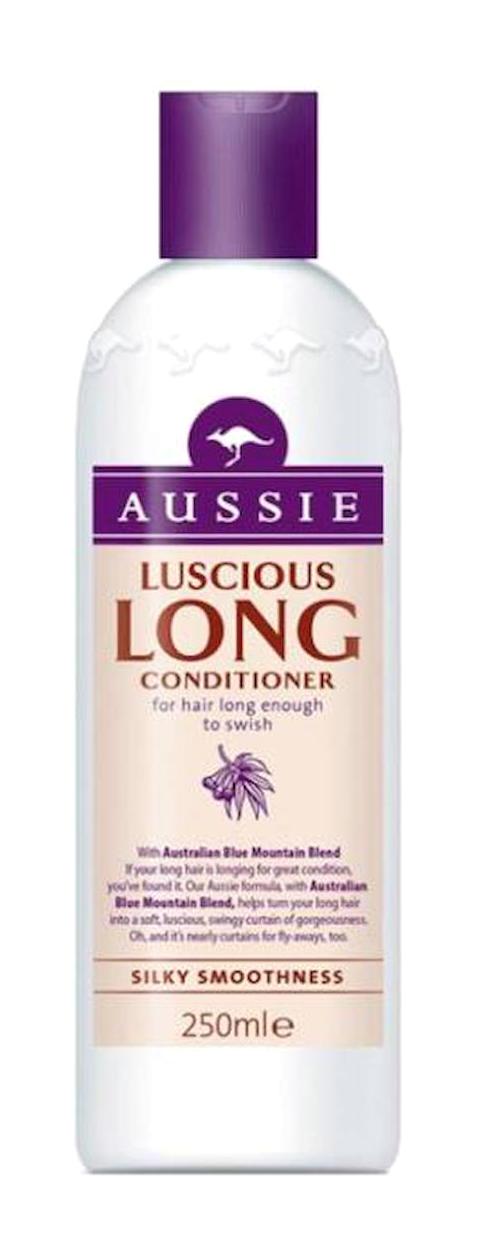 Aussie Luscious Long Mavi Dağ Harmanı Güçlendirici - Hızlı Uzama Tüm Saçlar İçin Unisex Saç Kremi 250 ml
