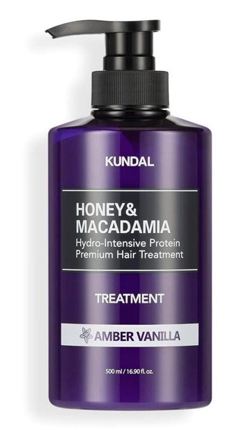 Kundal Amber Vanilla Bitki Özlü Besleyici - Nemlendirici Tüm Saçlar İçin Kadın Saç Kremi 500 ml