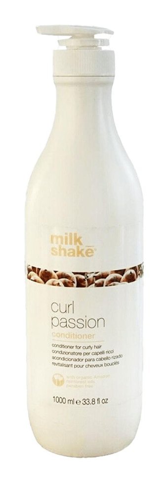 Milkshake Curl Passion Babassu - Pracaxi Yağları - Kinoa - Meyve Özleri - Süt Proteinleri Bukle Belirginleştirici Dalgalı - Kıvırcık Saçlar İçin Kadın Saç Kremi 1000 ml