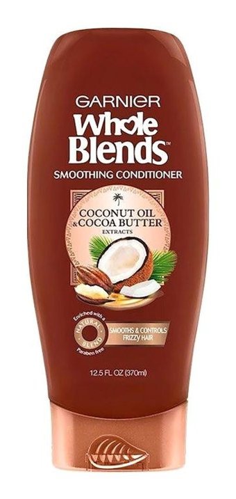 Garnier Whole Blends Hindistan Cevizi - Kakao Yağı Özü Pürüzsüzleştirici Dalgalı - Kıvırcık Saçlar İçin Unisex Saç Kremi 370 ml
