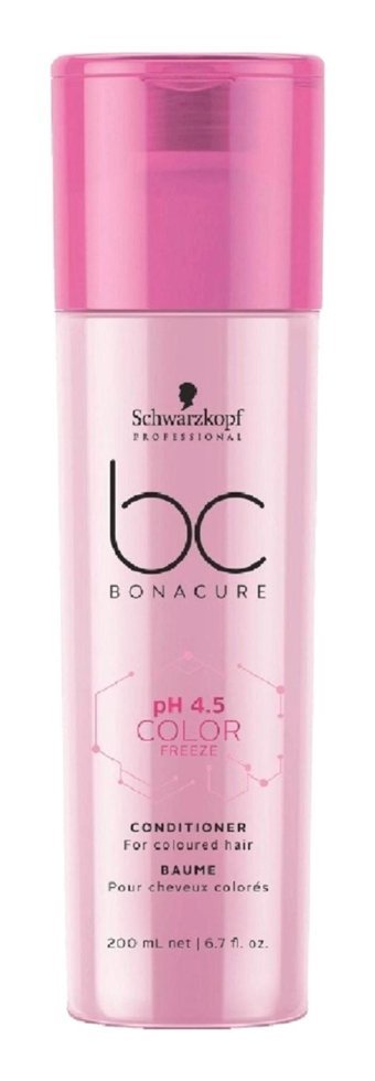 Bonacure Ph 4.5 Color Freeze Nemlendirici - Renk Koruyucu Boyalı-Röfleli Saçlar İçin Durulanmayan Kadın Saç Kremi 200 ml
